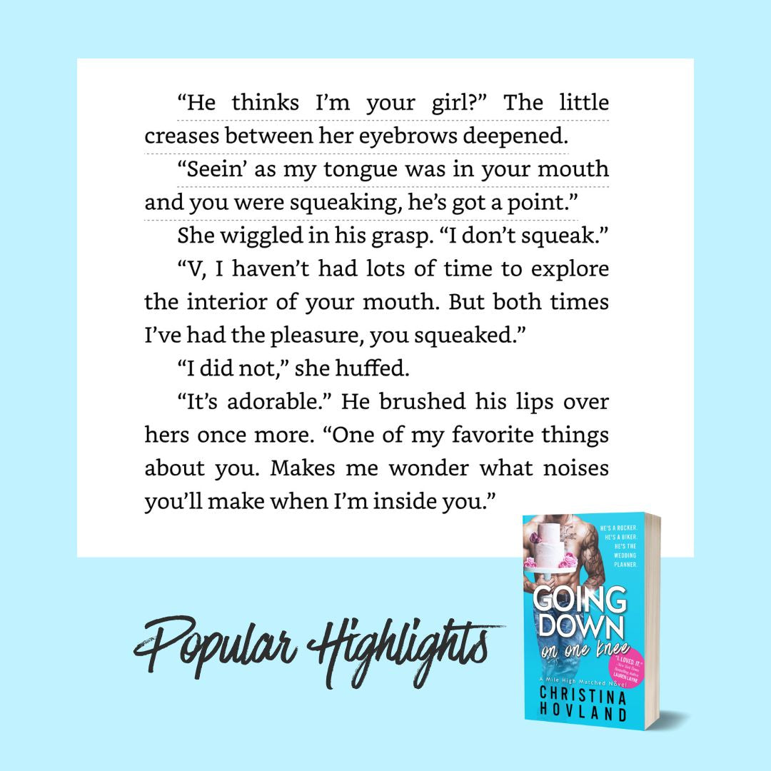 Going Down on One Knee