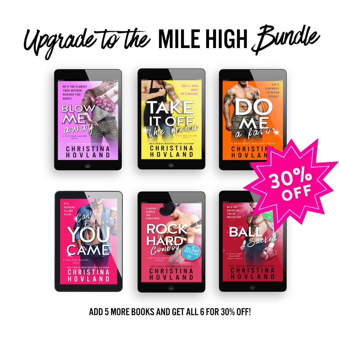 Going Down on One Knee upgrade to Mile High Matched Bundle