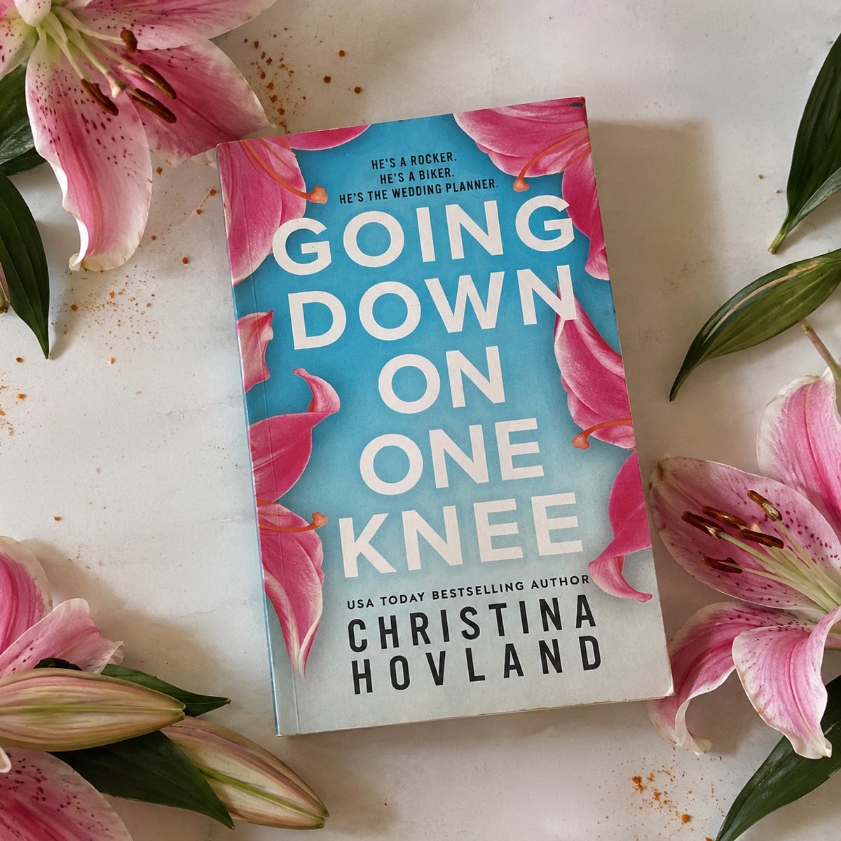 Going Down on One Knee Paperback - Special Edition - Blue Edges