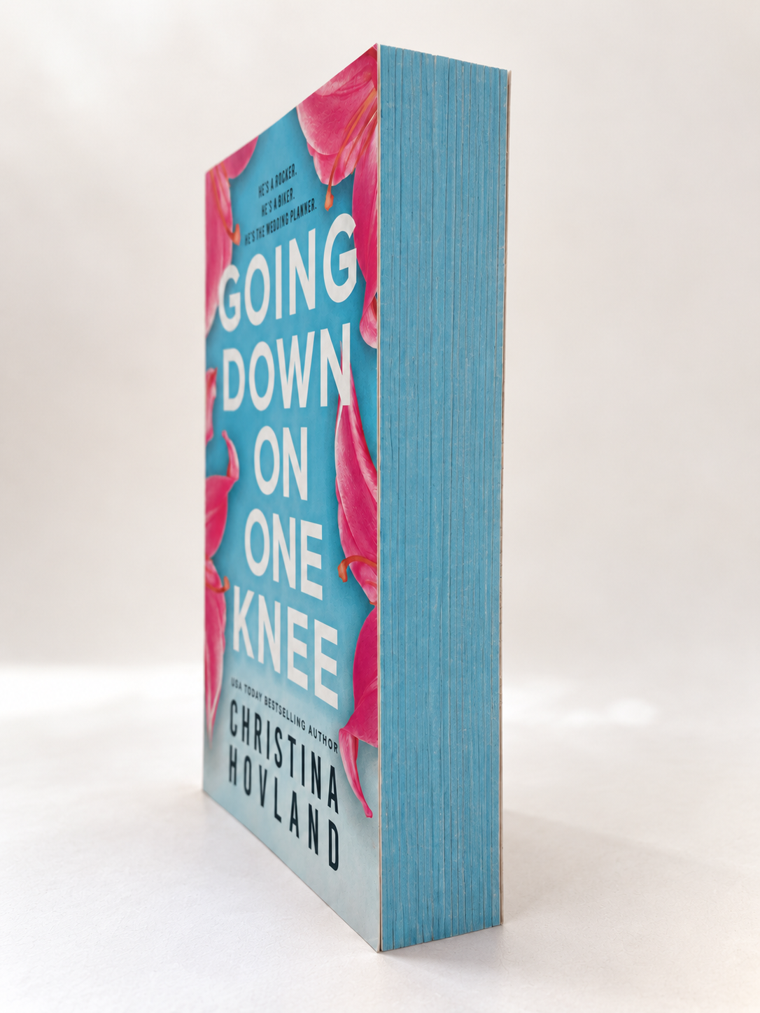 Going Down on One Knee Paperback - Special Edition - Blue Edges