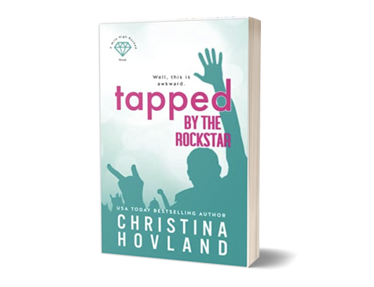 Tapped by the Rockstar discreet cover paperback 3D mockup by Christina Hovland