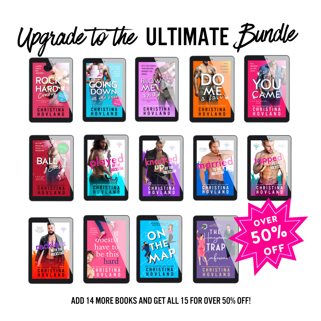 Take It Off the Menu upgrade to Ultimate Romance Book Bundle
