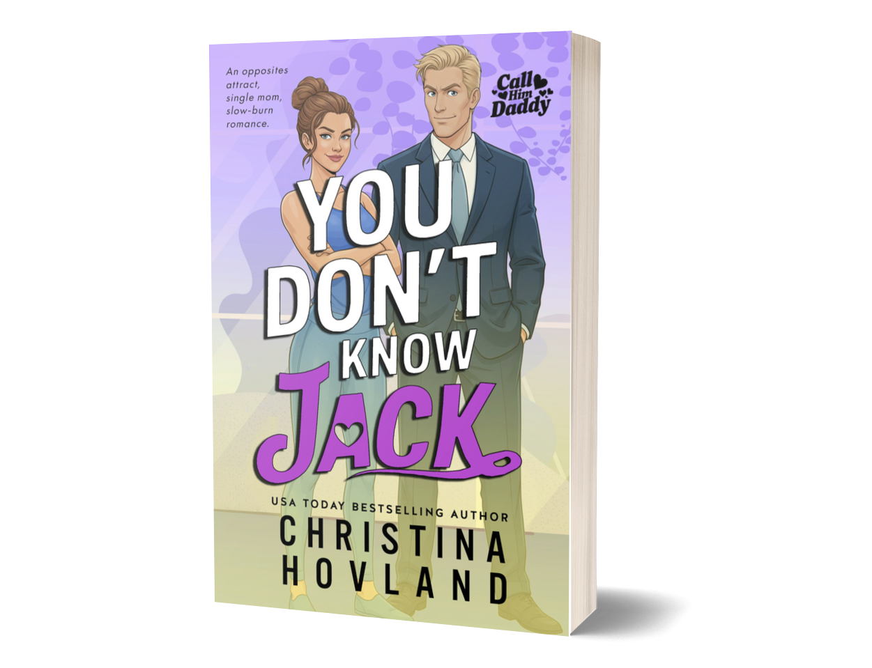 You Don't Know Jack paperback 3D mockup by Christina Hovland