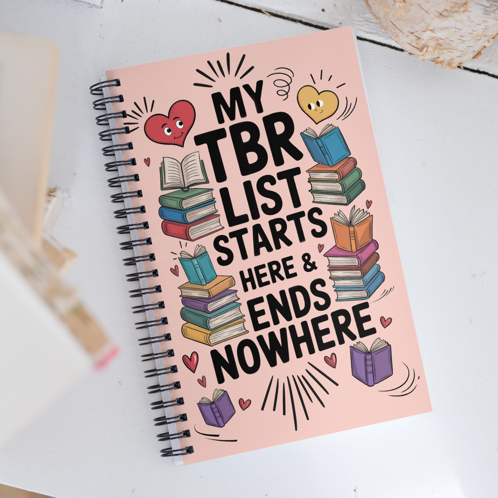 My TBR List Starts Here & Ends Nowhere | Funny Bookworm Journal